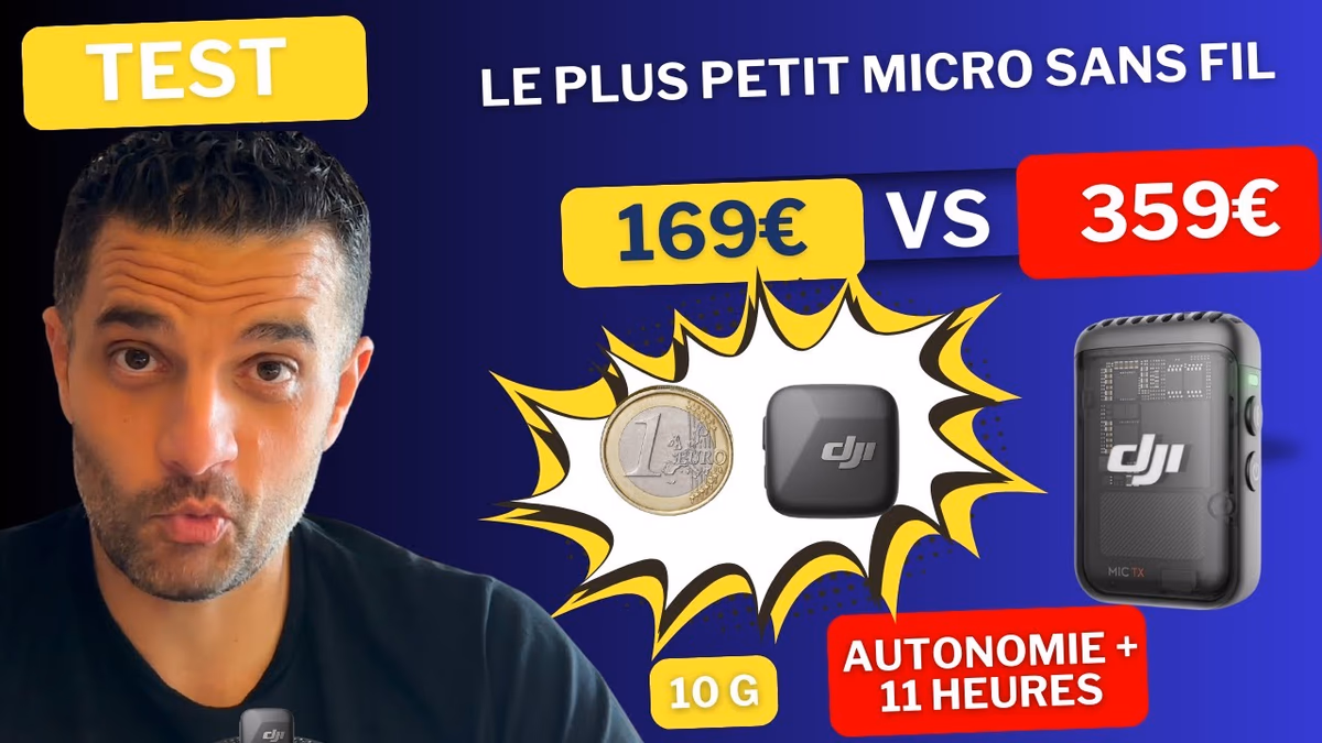 DJI Mic Mini - pack complet