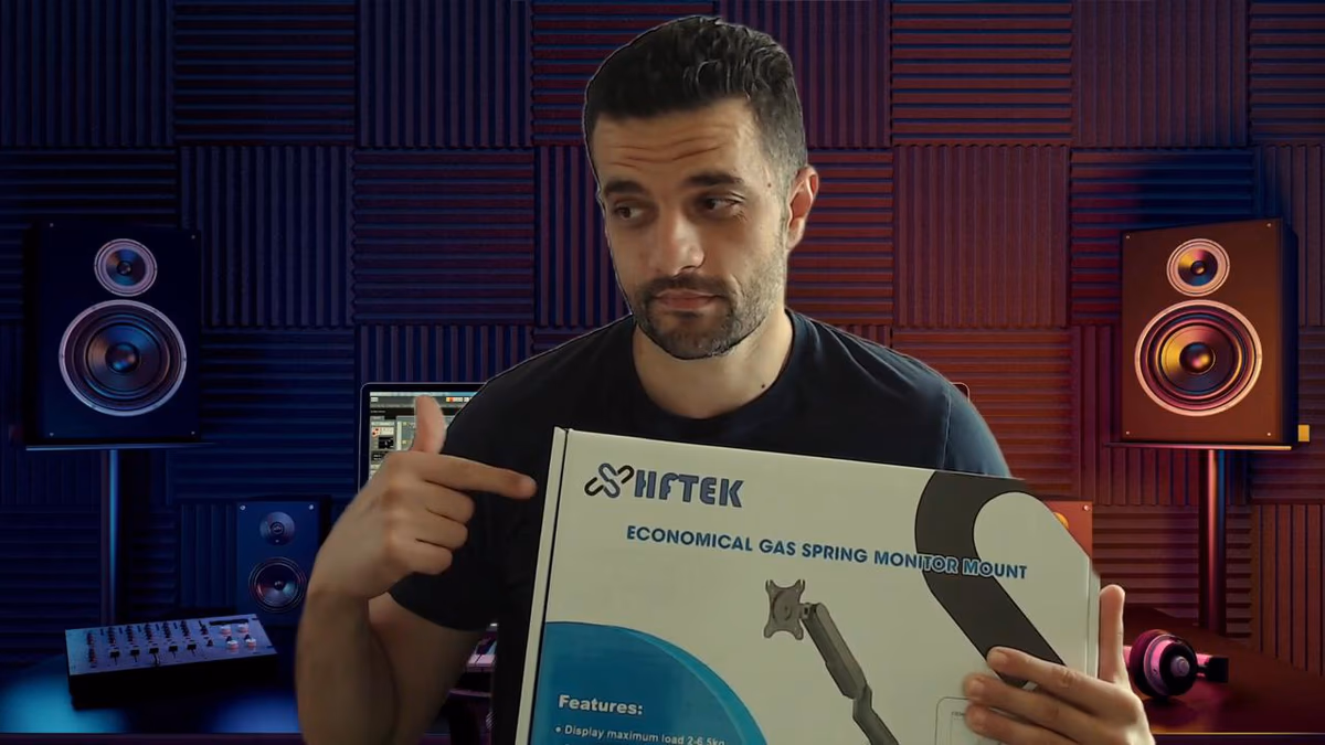 Bras HFTEK avec suspension gaz