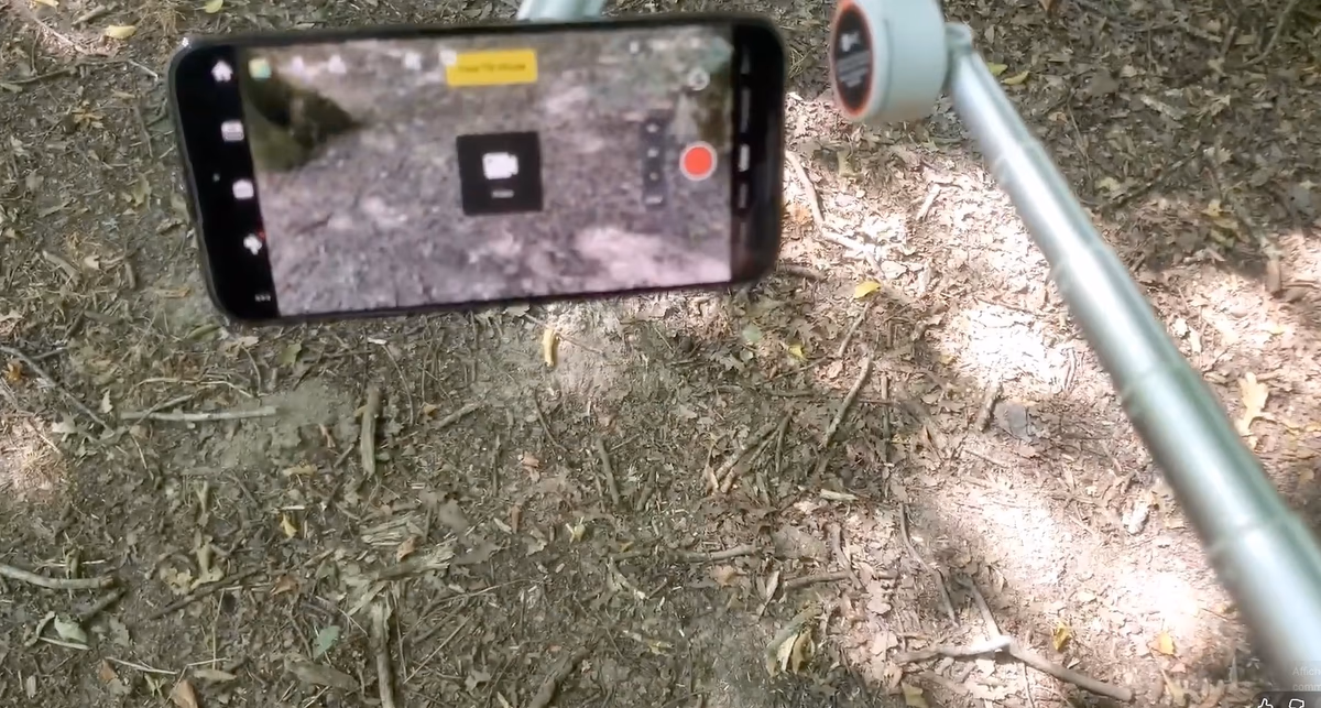 Mode grue cinematique avec le Flow 2 Pro